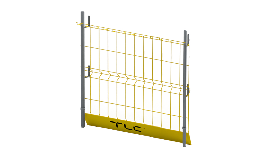 Panel siatkowy EPS z bortnicą - half