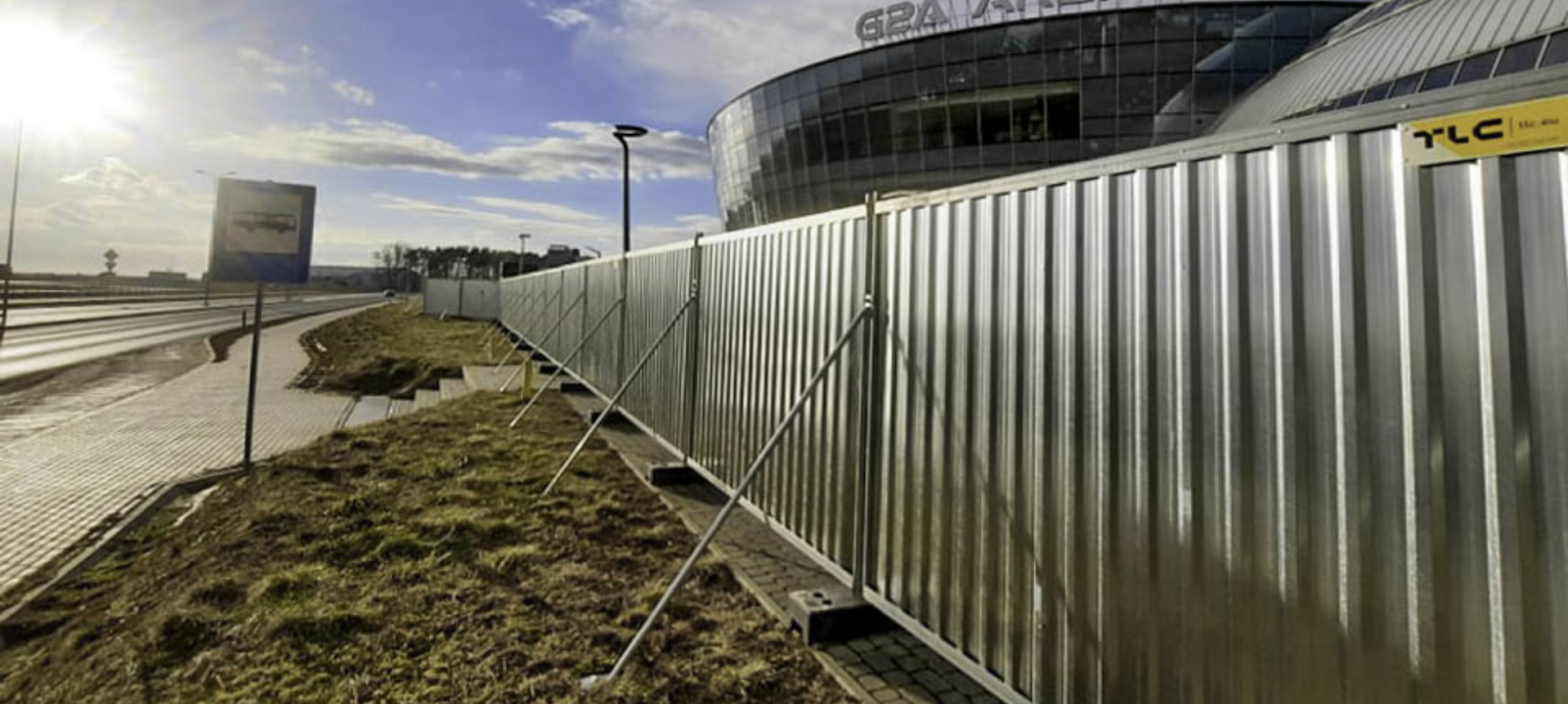 Ogrodzenia pełne Smart TLC Rental – zabezpieczenie bazy wojskowej