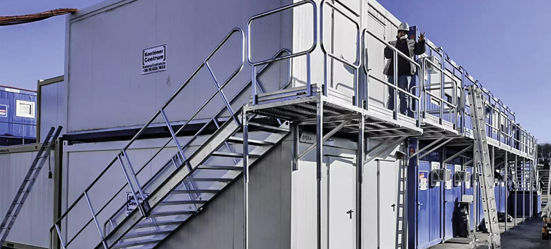 Schody kontenerowe – modułowe konstrukcje
